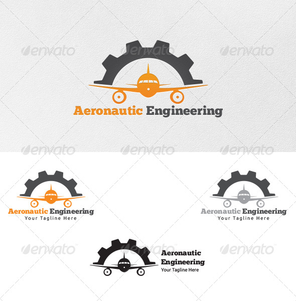 Aeronautic Engineering - Logo Template - Symbols Logo Templates