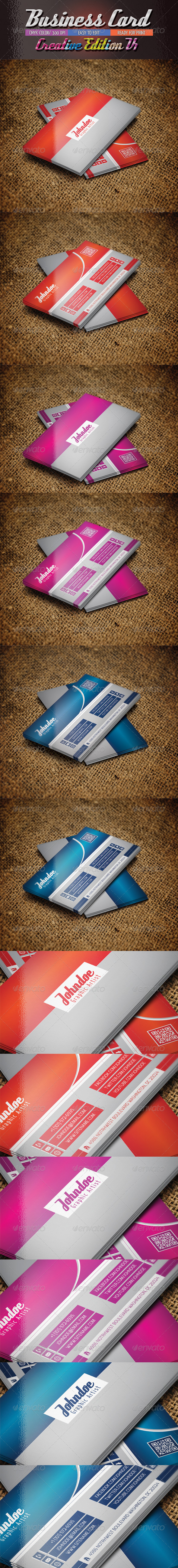 Business Card Creative Edition V1 - Business Cards Print Templates
