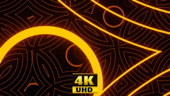 Orange Background Mosaic August 2021 H.264 4K alt