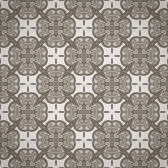 Seamless Colorful Retro Pattern Background - Patterns Decorative