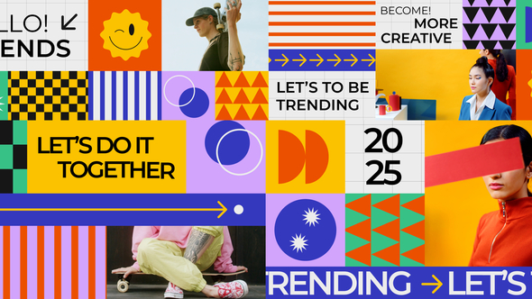 Colorful Opener Openers template preview