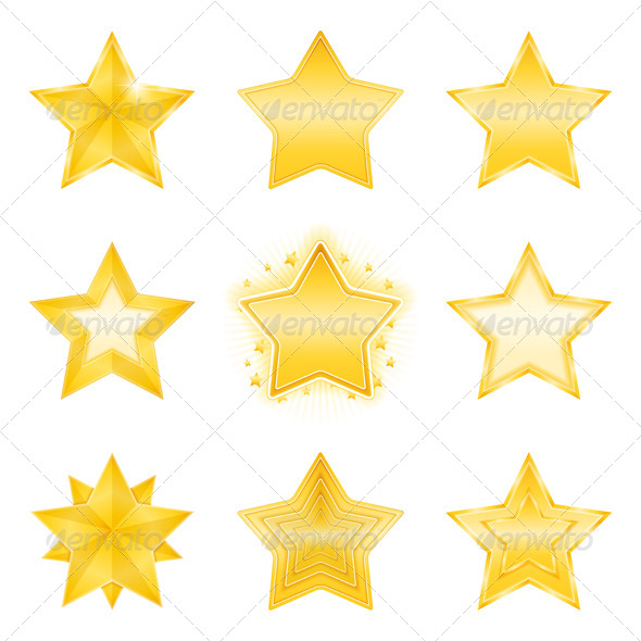 Stars - Web Elements Vectors