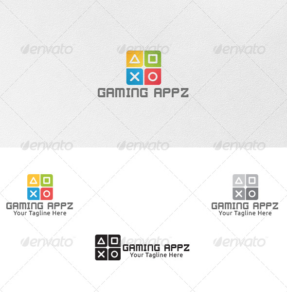 Gaming Apps - Logo Template - Symbols Logo Templates