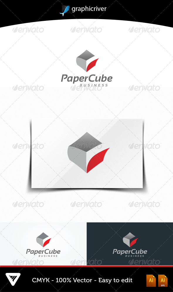 PaperCube - Logo Templates