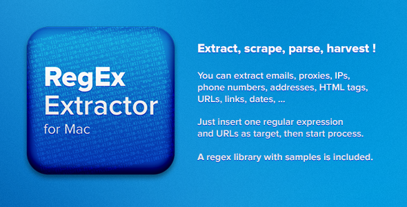 RegEx Extractor for - CodeCanyon 4865199