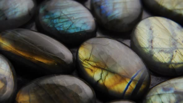 Beautiful Multicolored Labradorite Stone Rotate alt