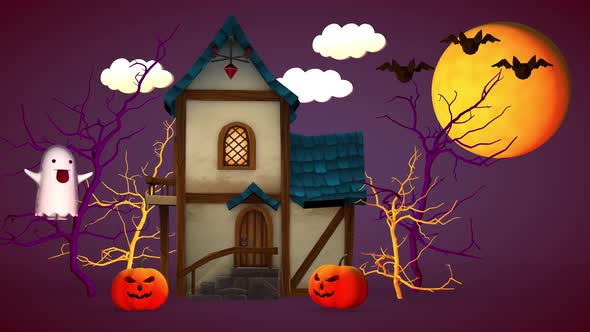 Halloween House  alt