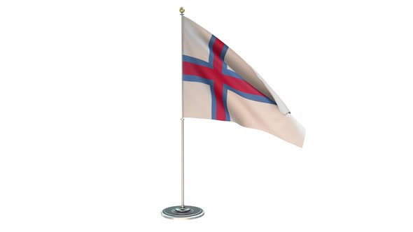 Faroe Island  Office Small Flag Pole