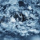 Night Sky with Moon and Rain - VideoHive Item for Sale