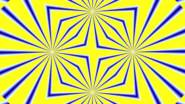 Kaleidoscope, mandala. 3d render music broadcast TV flashing, night club, music video vj pattern alt