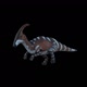 Parasaurolophus Dinosaur Running - VideoHive Item for Sale