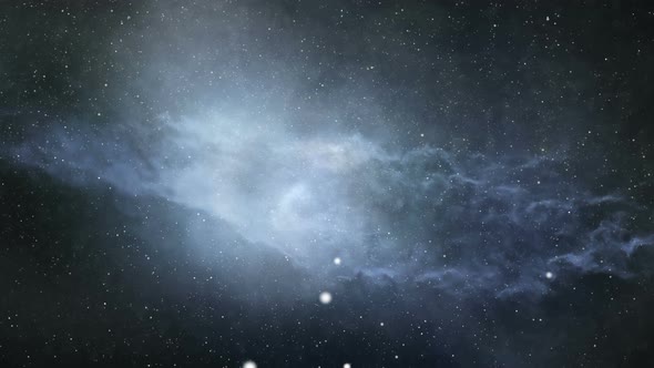 Blue Nebula Loopable Background
