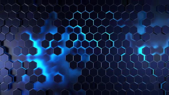 Abstract 3D Motion Background
