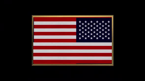Usa 3D Flag alt