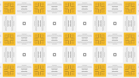 Abstract Yellow Kaleidoscope Background