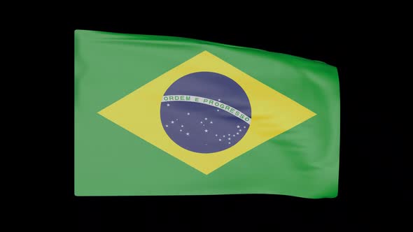 Brazilian Flag Alpha