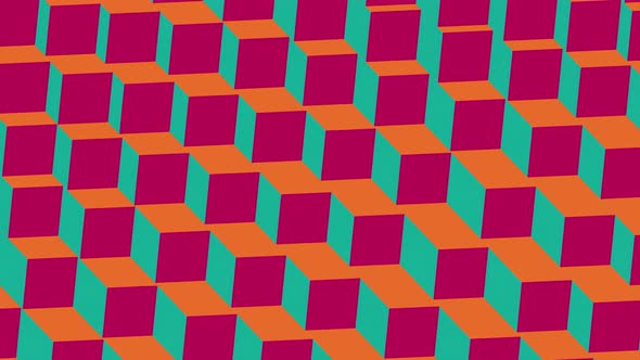 Fun Indie Pattern In Burnt Primaries