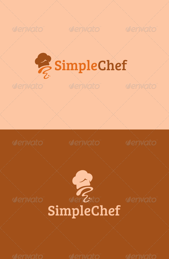 Simple Chef Logo - Food Logo Templates