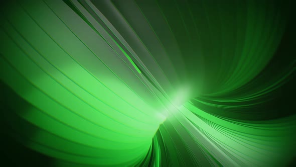 Green Abstract Swirl Background 4K
