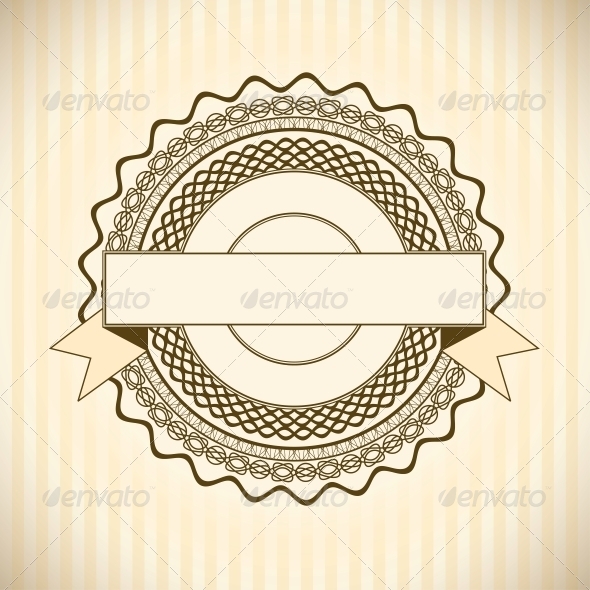 Retro Brown Background - Patterns Decorative