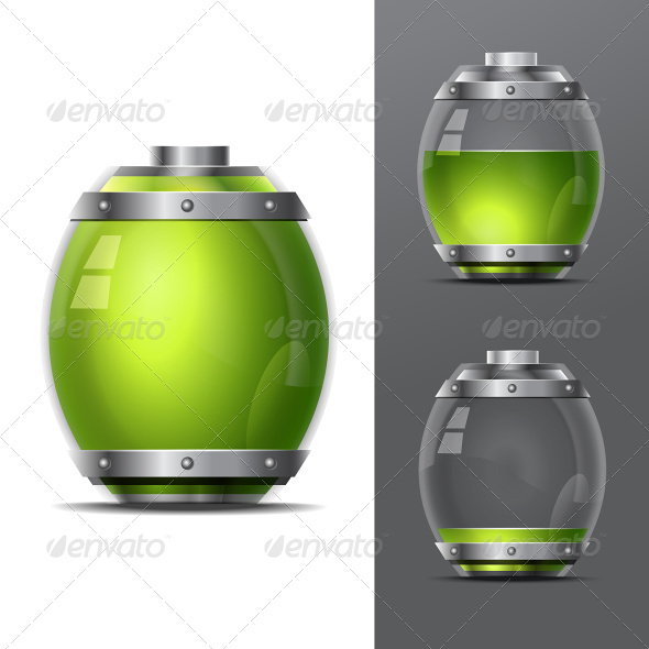 Concept-Battery Life. EPS10 - Web Elements Vectors