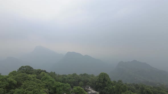 Mountain in the Fog, Mount Qingcheng alt