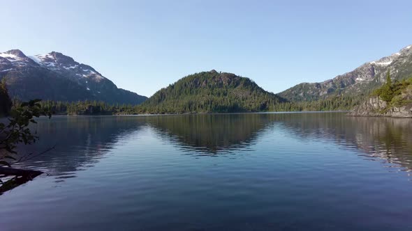 Lake Mountain Views on Vancouver Island, Bedwell Lake alt
