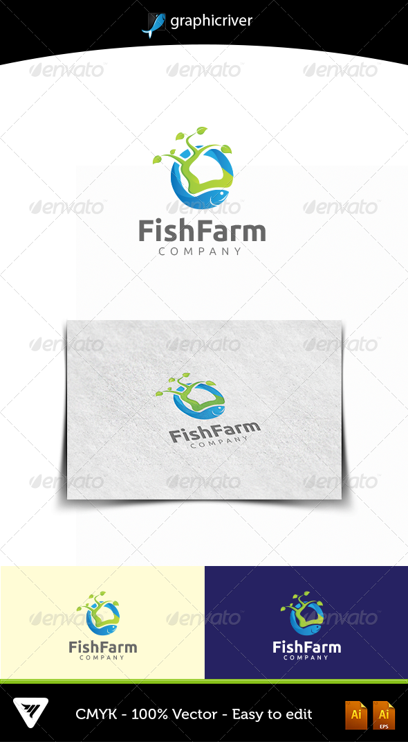 FISHFARM - Logo Templates