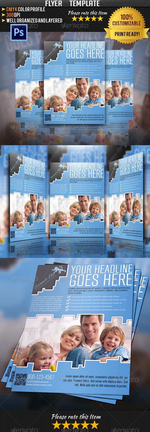 Insurance Flyer Template 02 - Commerce Flyers