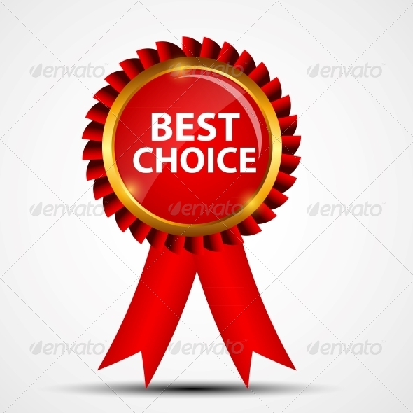 Vector Red Sign Label Template - Retail Commercial / Shopping