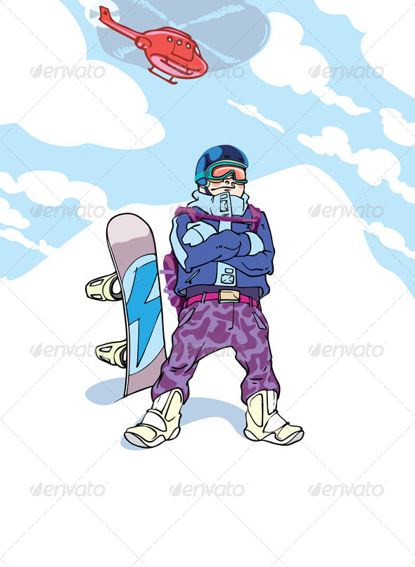 Proud Freerider - Characters Vectors