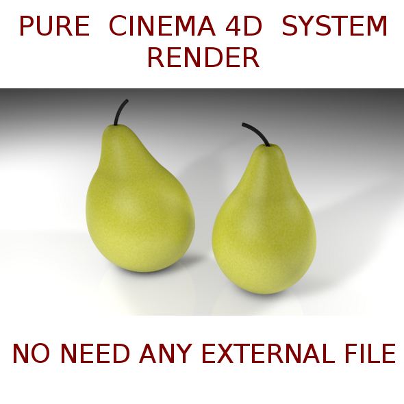 2 Pears3D - 3Docean 4880207