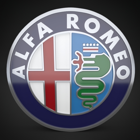 Alfa Romeo Logo - 3Docean 4880530