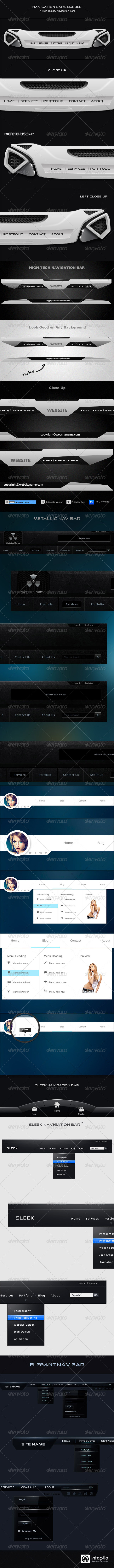 Navigation Bars Bundle