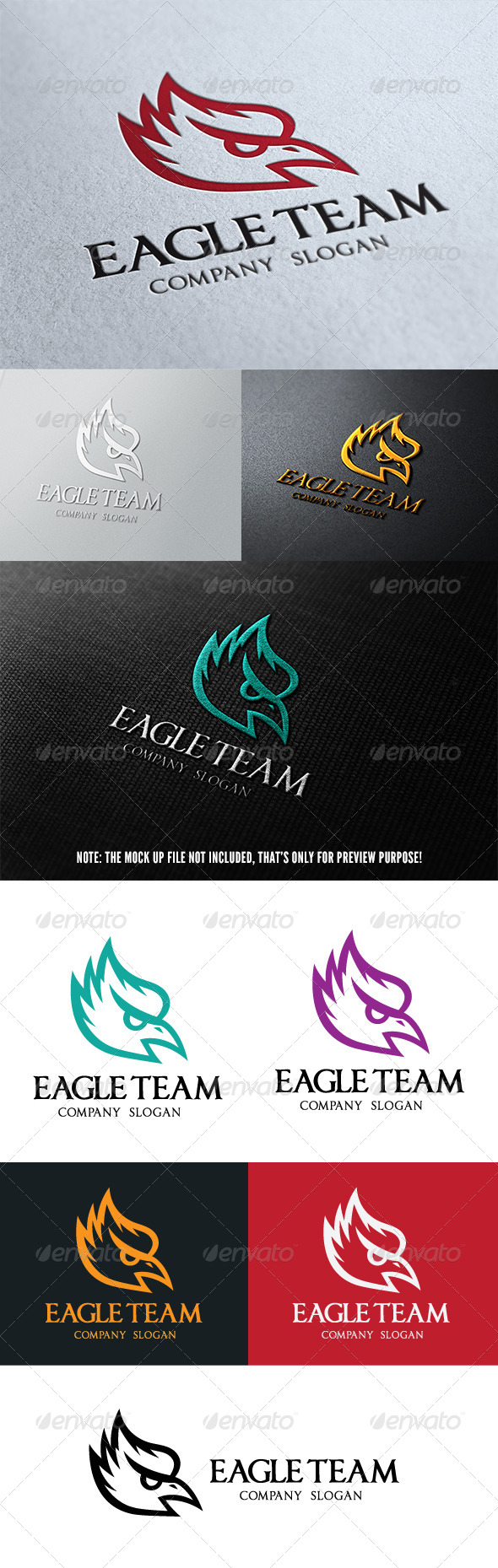 Eagle Team Logo - Crests Logo Templates