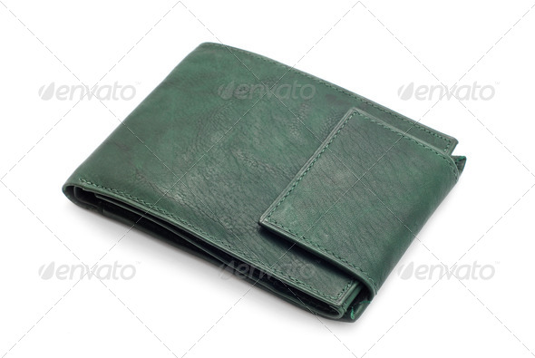 leather wallet - Stock Photo - Images
