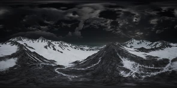 VR 360 Norway Mountains Severe Landscape alt