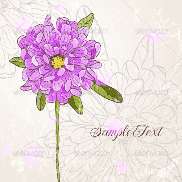 Hand Drawn Flower - Flowers & Plants Nature