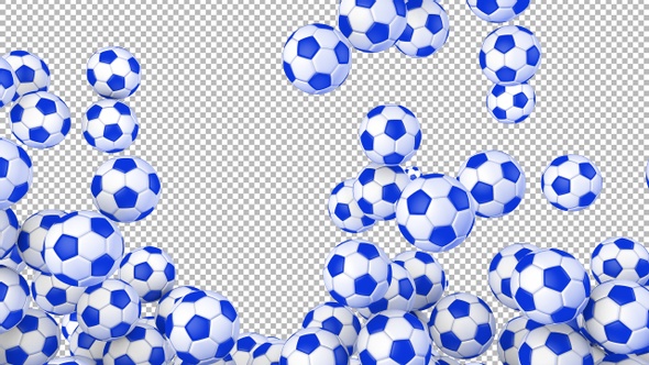 Soccer Ball Transition – Dark Blue
