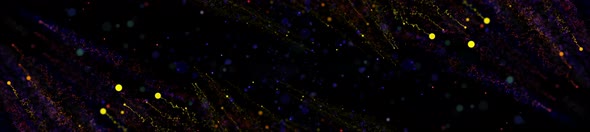 Festive Particle Stream Widescreen alt