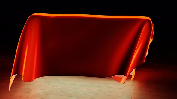 NFT Under a Blanket on a Dark Background alt