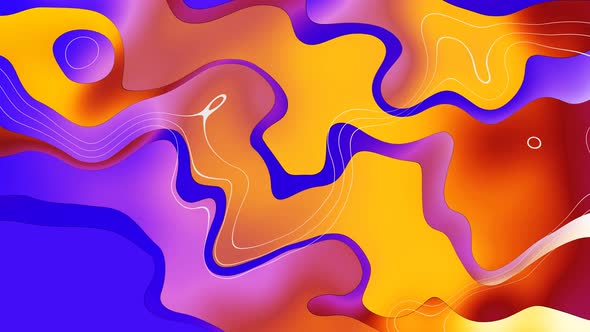 abstract gradient Smooth Liquid Waves motion background