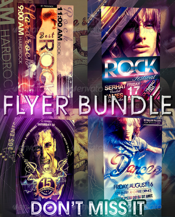 Bestrock Flyer Bundle - Clubs & Parties Events