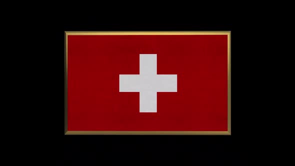 Switzerland 3D Flag