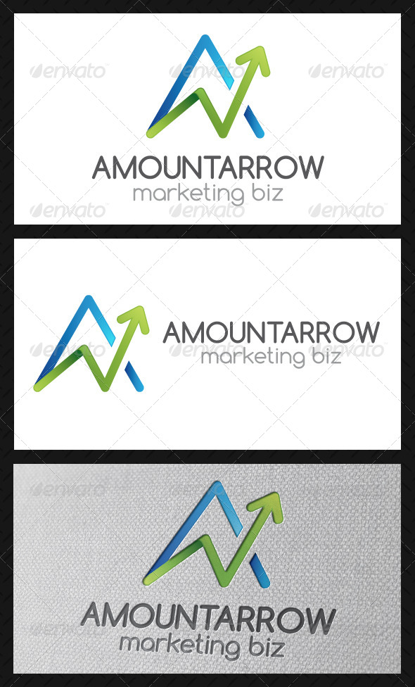 Marketing A Letter Logo Template - Letters Logo Templates