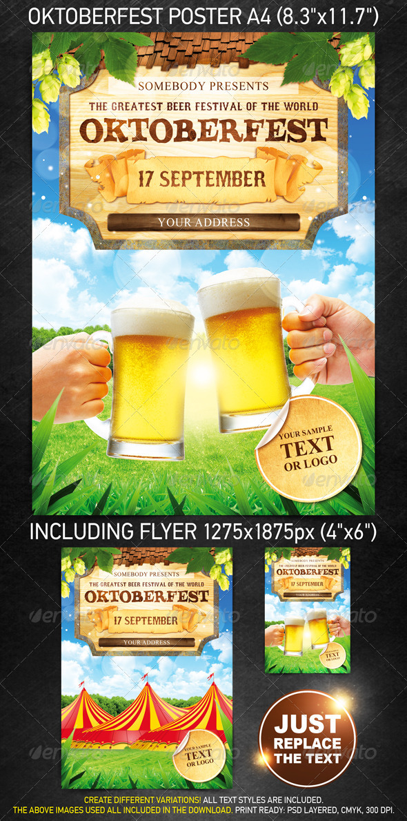 Oktoberfest Festival Template - Holidays Events