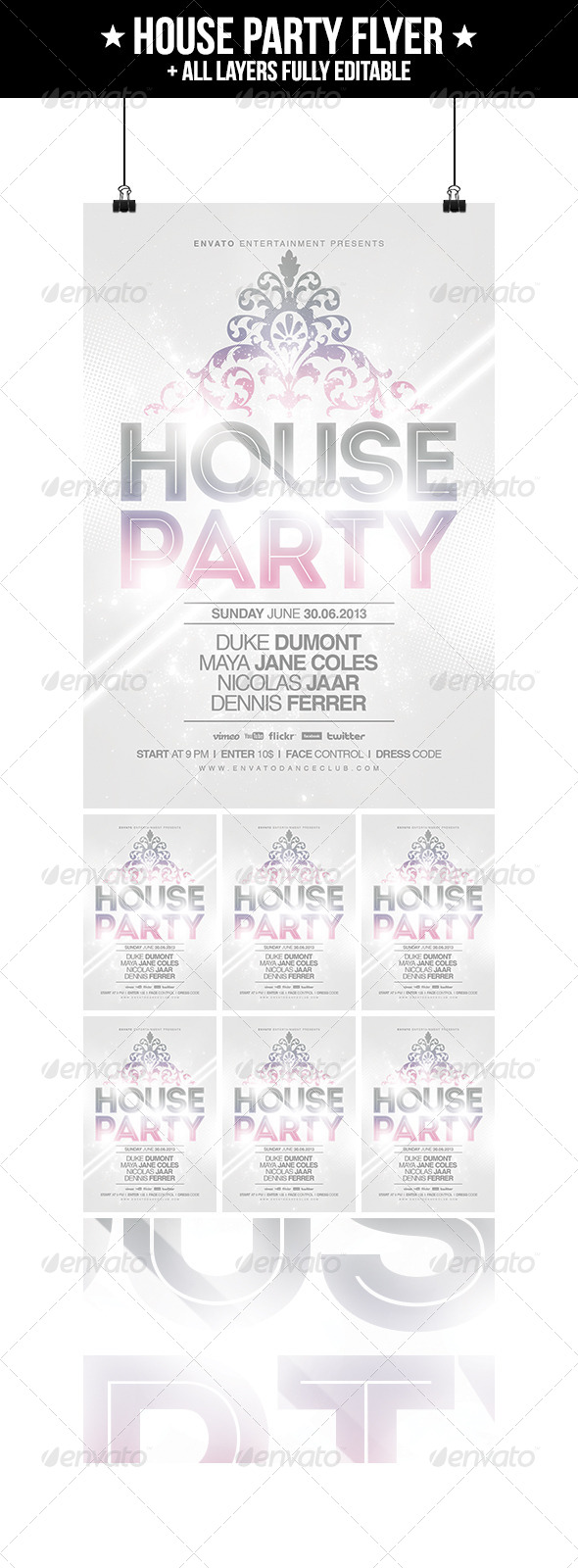 House Party Flyer - Clubs & Parties Events