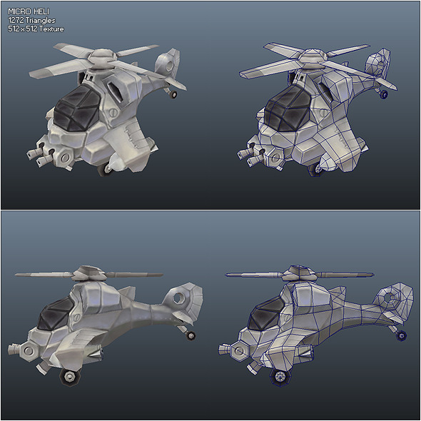 Low Poly Micro - 3Docean 506136