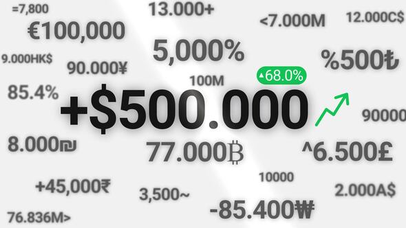 Number Count Animations Infographics template preview