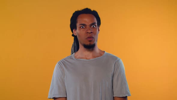 Stressed African Man Has Intelligence Failures Broken Down Due To Overload alt